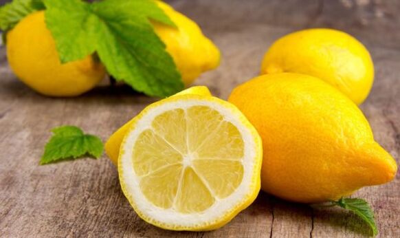 lemon to treat fungus
